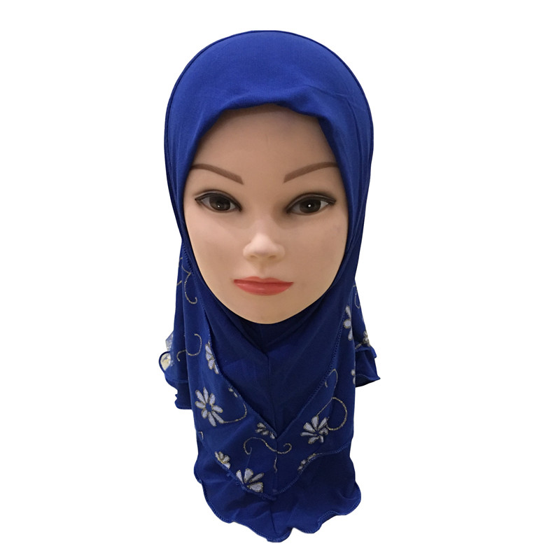 One Size Plus Hijab Muslim Girls Hijab Headscarf - Islamic Kids