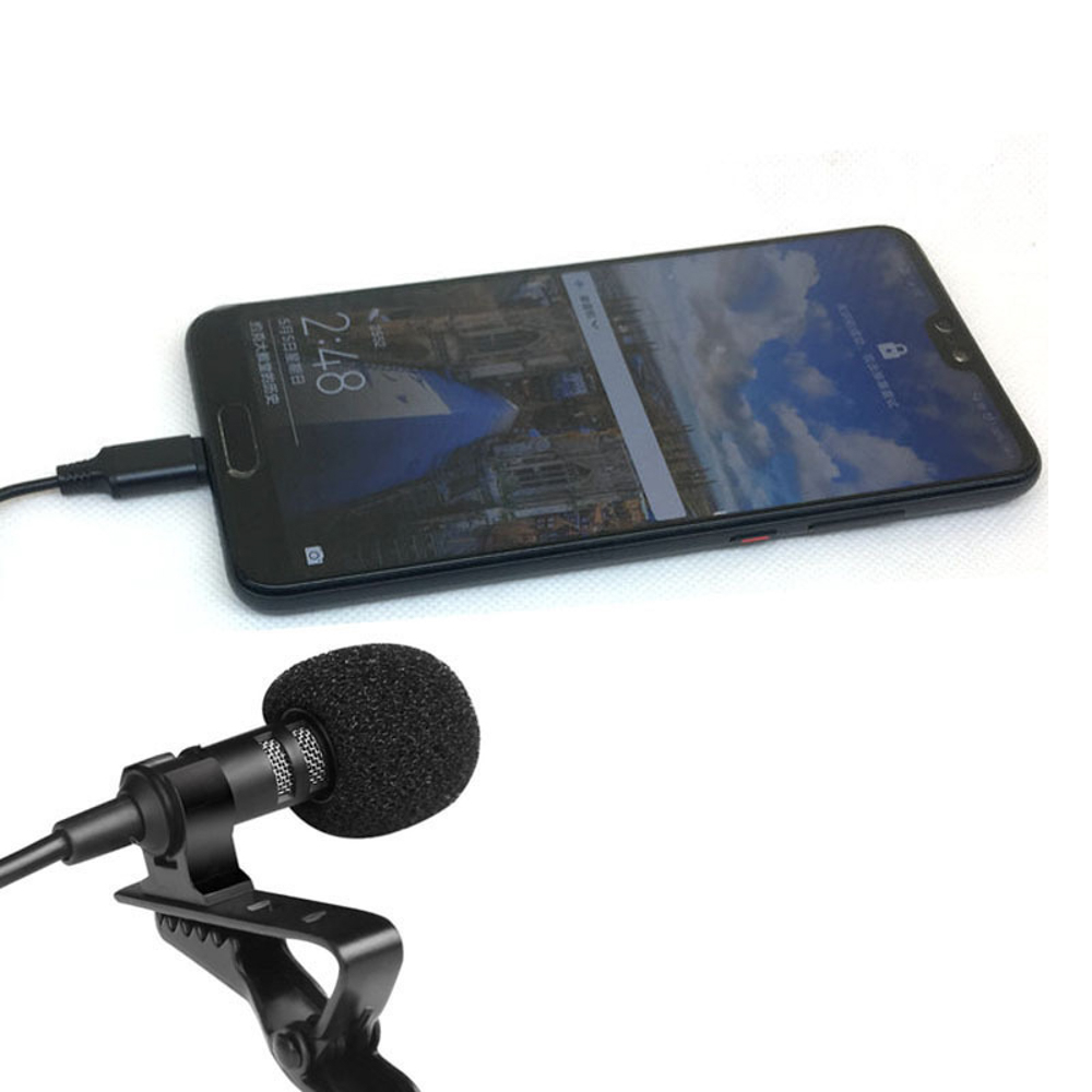 Voir Type-C Microphone Lavalier Pour DJI OSMO Pocket 3/Action 4 3 2