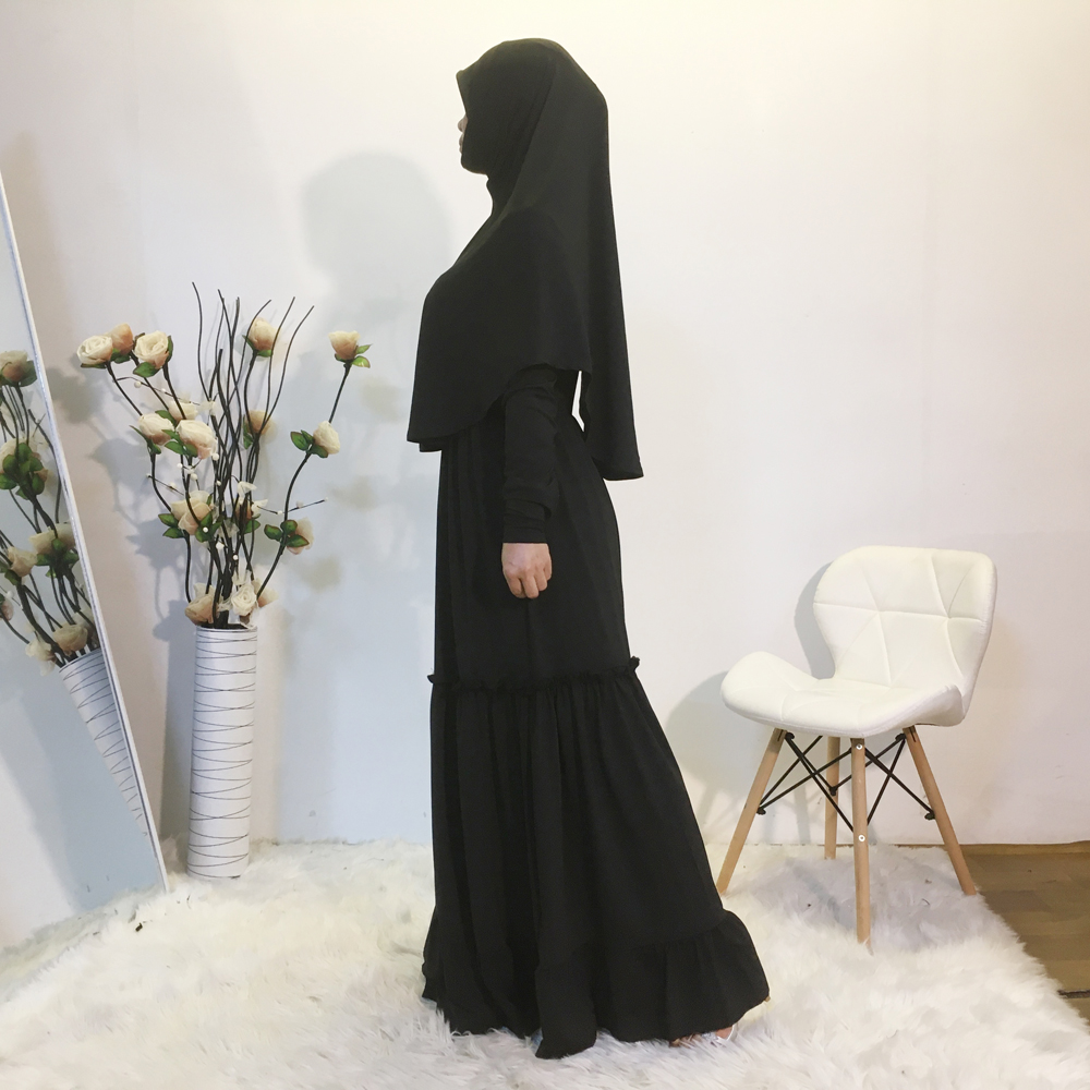 Duohropke Abbigliamento Da Preghiera Da Donna 2 Pezzi Abaya - Foto 4