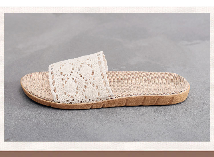 Women's Casual Lace Flat Shoes Elegant Indoor Summer Style_voghion.com