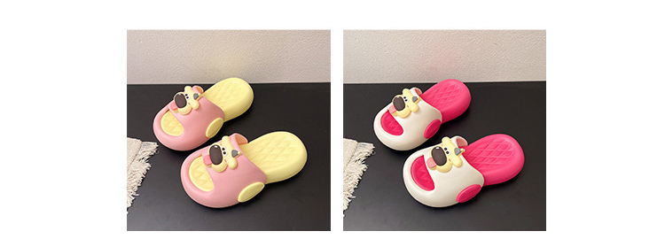 Women's Platform Slippers Dog Print Casual Luxury Summer Sandals_voghion.com