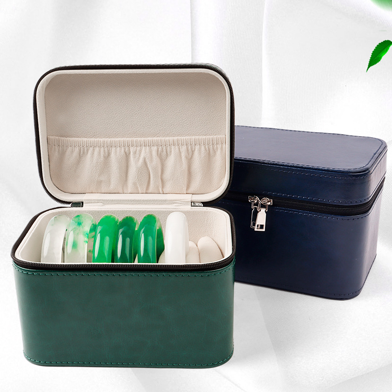 Large Capacity Bracelets Storage Case Leather Fabric Jewelry Box Bangle Organizer Business Jewelry Packaging