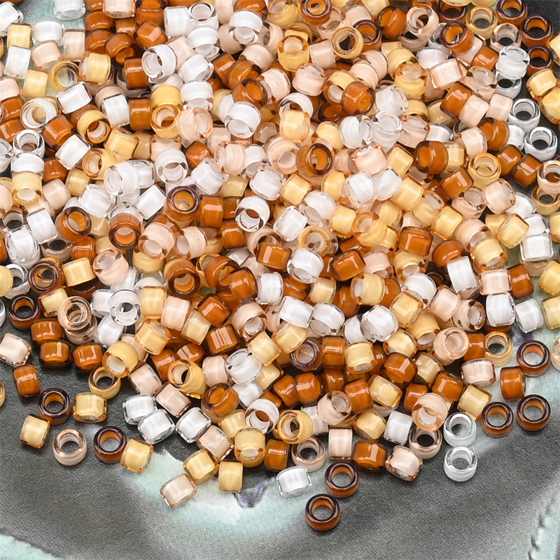 2.5mm 14g Small Japanese Beads Luster Colorful Small Craft Beads Charm For Jewelry Making Necklace Bracelet Diy Accessories