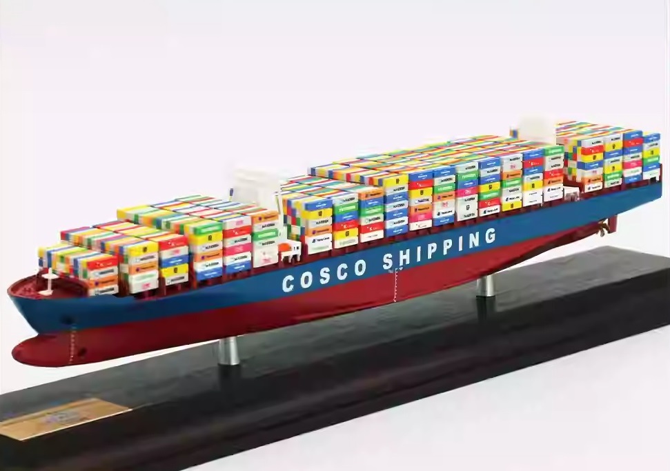 35cm Cargo Ship Model Exquisite Collection Gift - Picture 9 of 34