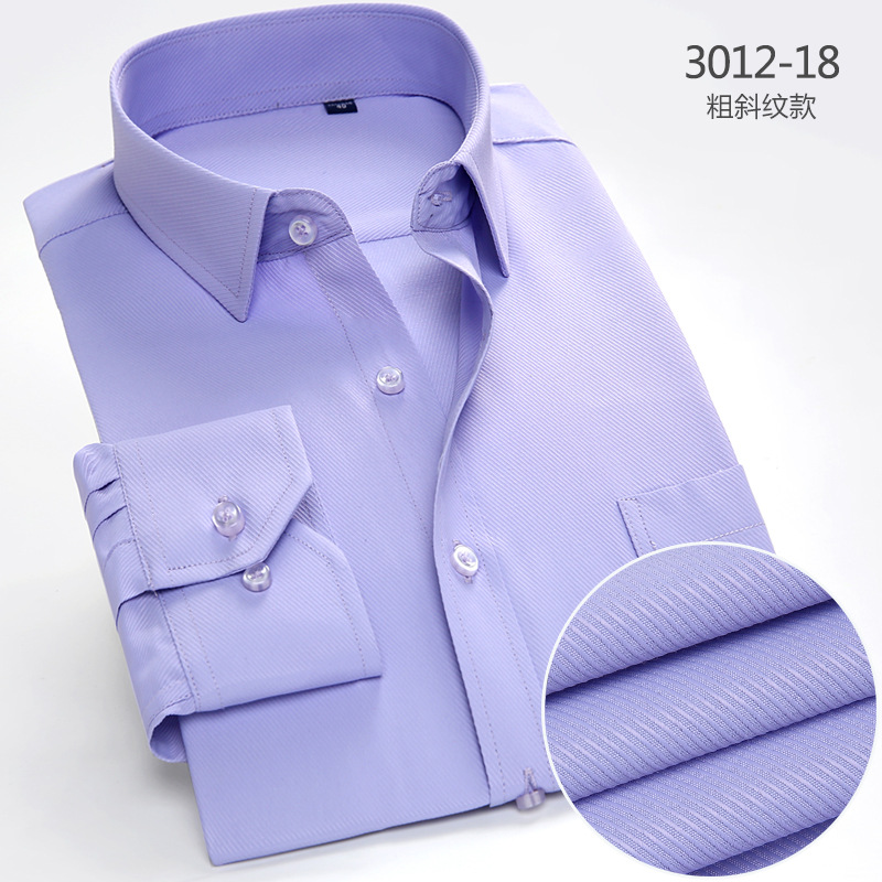 Men's Dress Shirts Clothes Long Sleeves Formal Business Work Casual Shirts Tops - Picture 28 of 34
