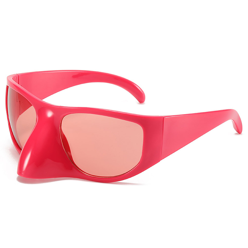 Óculos De Sol Hype Moda Tendência Y2k Punk Oval Espelhado RF640