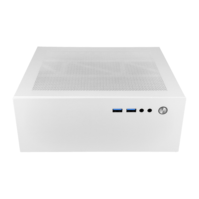 GM100 Mini PC Case 4.3L HTPC Chassis 2X USB 3.0 Fits Flex PSU