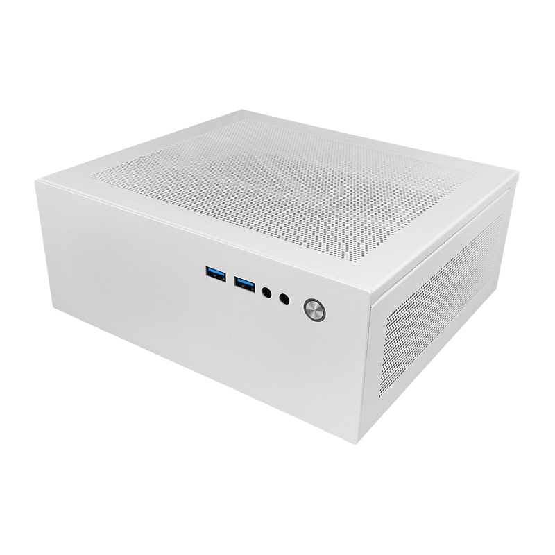 GM100 Mini PC Case 4.3L HTPC Chassis 2X USB 3.0 Fits Flex PSU
