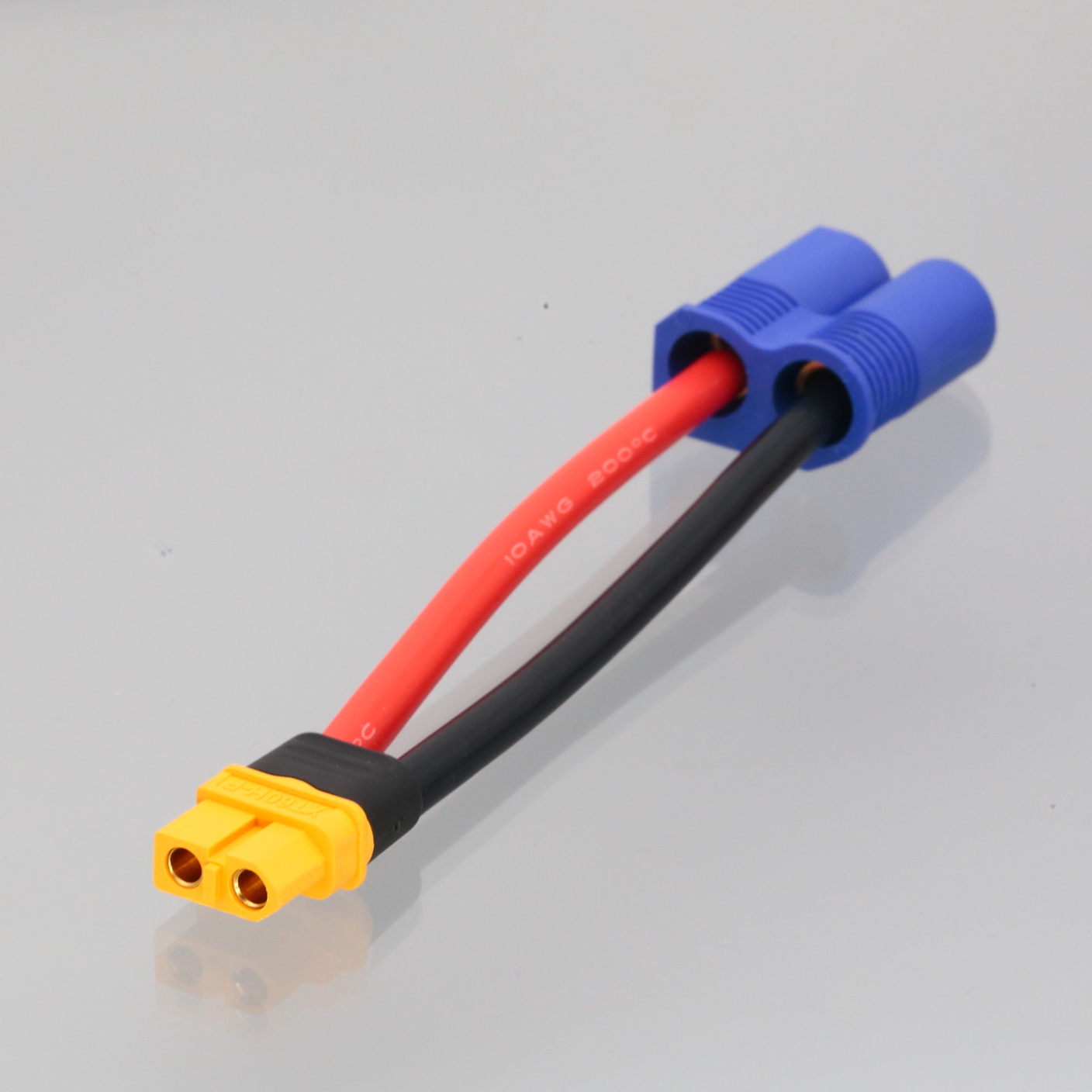 EC8 to XT60 10AWG 10cm Wire Ebike Lipo Battery Charging ESC RC No Wires Adapter