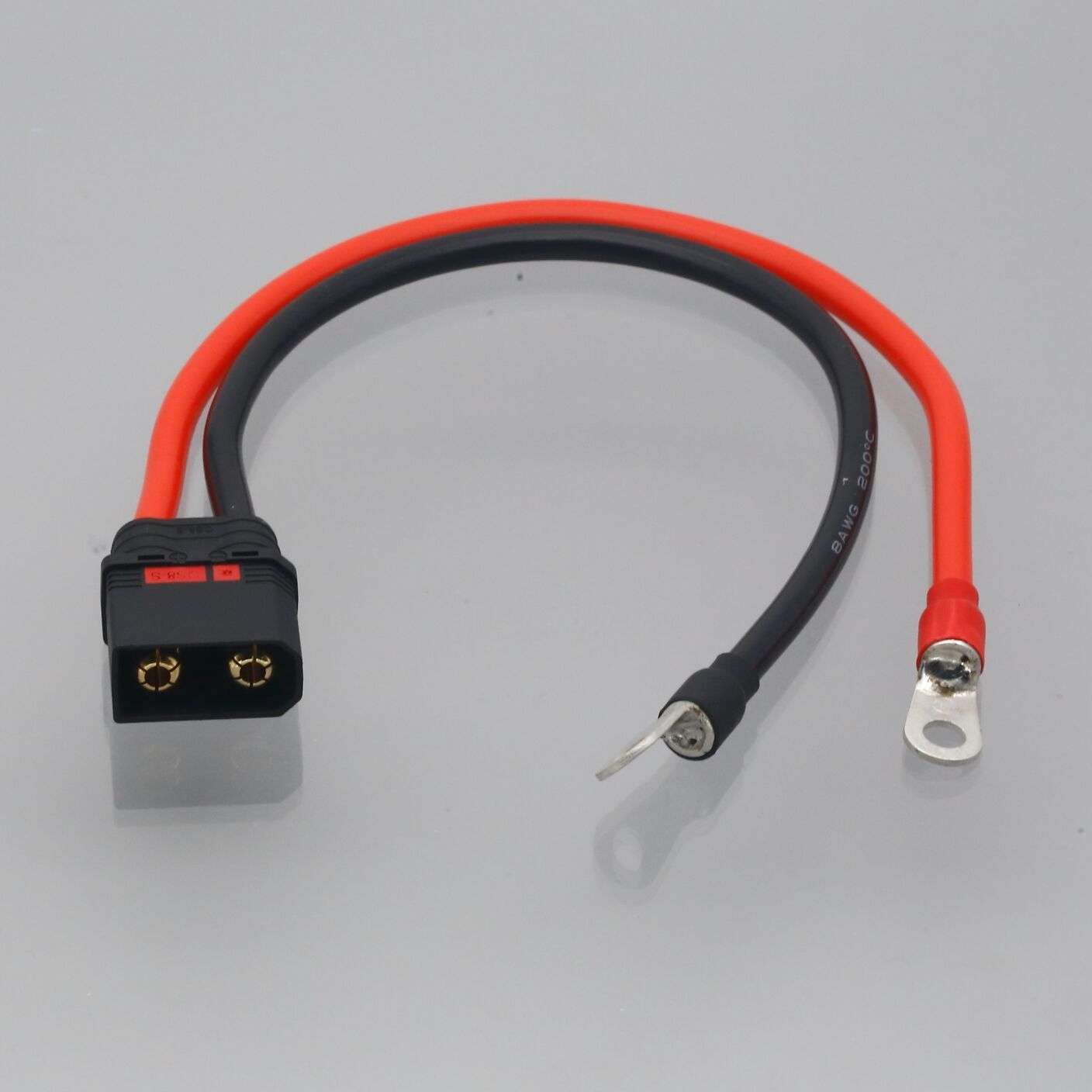 QS8 maschio M6 asta anello 6AWG 8AWG Dirtbike Moto EBMX Piombo di ricarica batteria - Foto 5 di 6