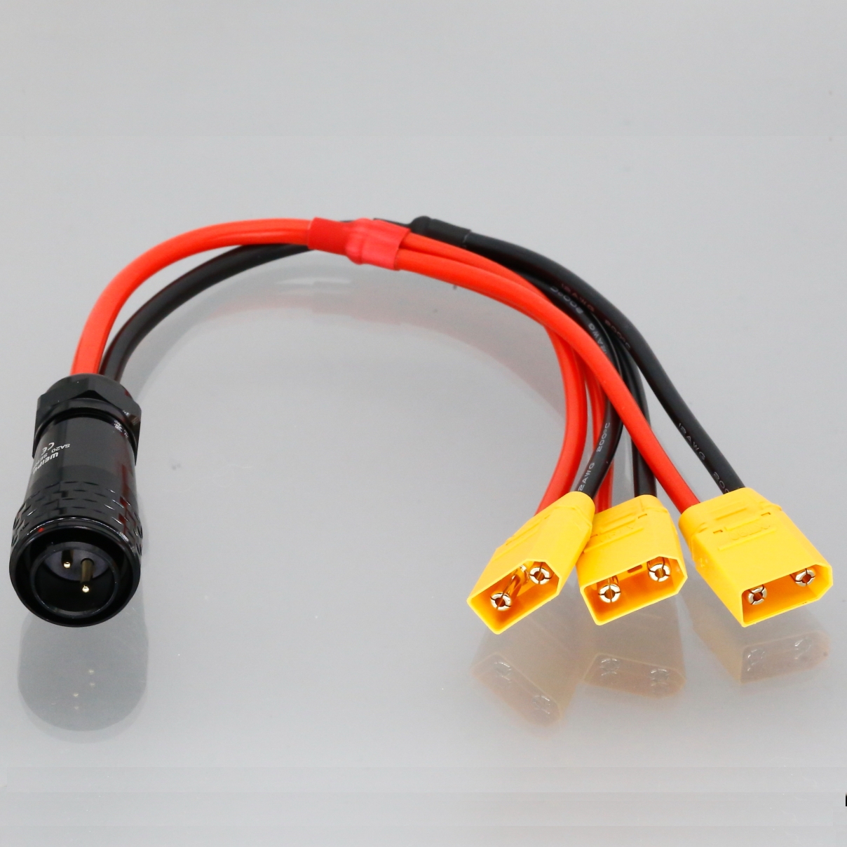 ​SA20 SP21 2P Aviation Plug Splitter 3x XT90 Male Wire For BLUETTI Power Station