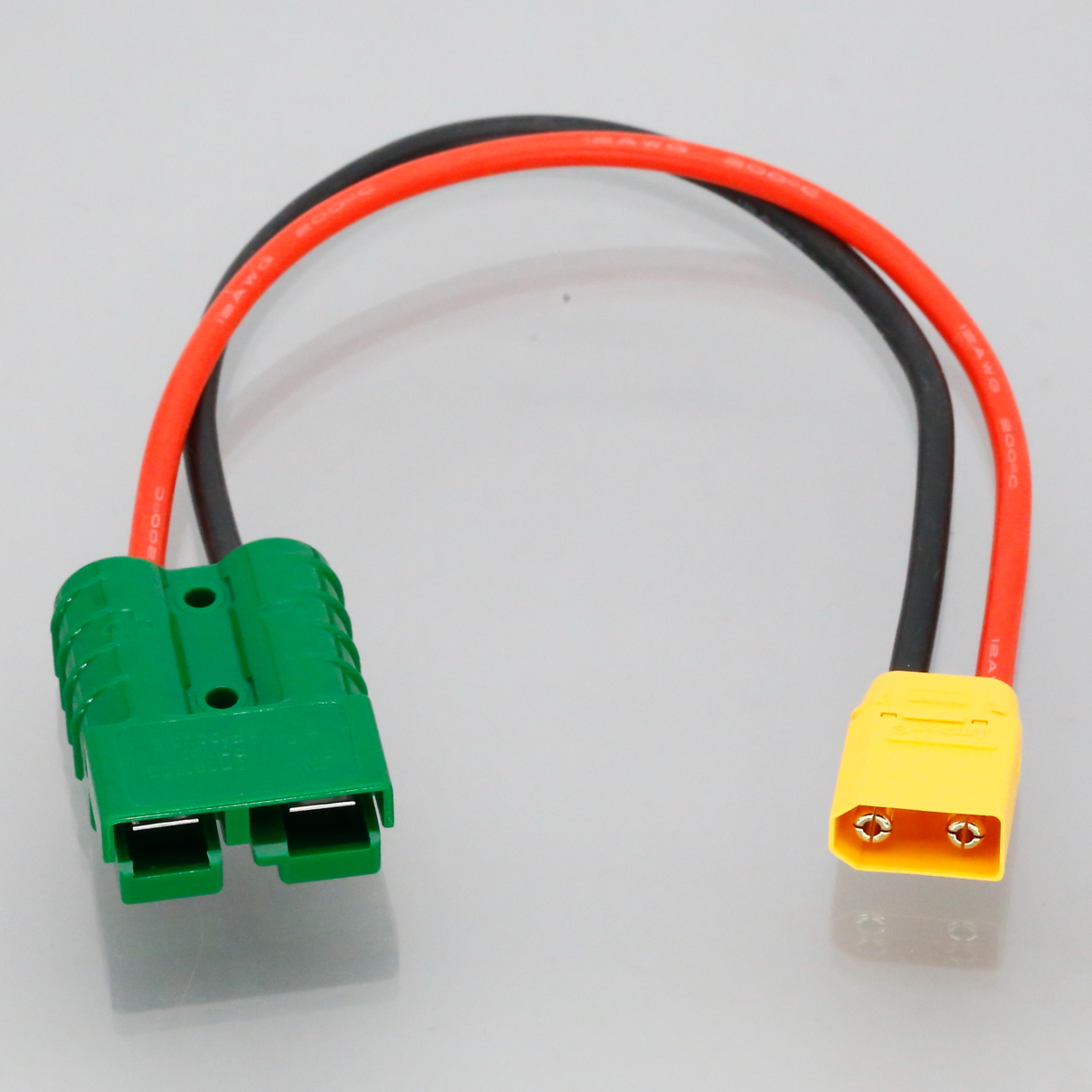 Green Connector to XT90 XT60 1FT Cable For BLUETTI 12V 50A DC Power Hub RV Port