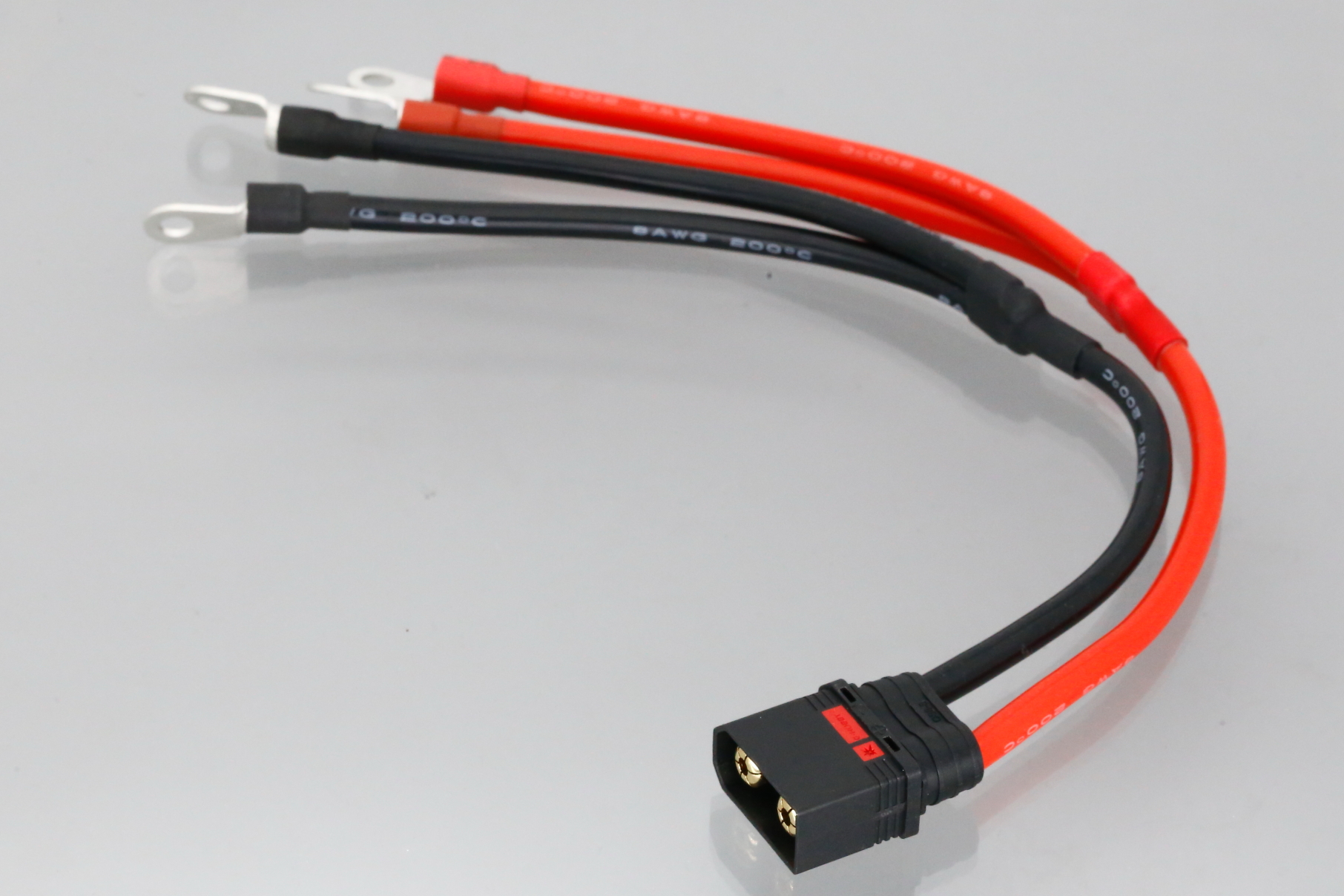 PDB PCB M6 O Terminal XT90 AS150U QS8 FPV ESC Heavy Duty Y-Split Parallel Wire