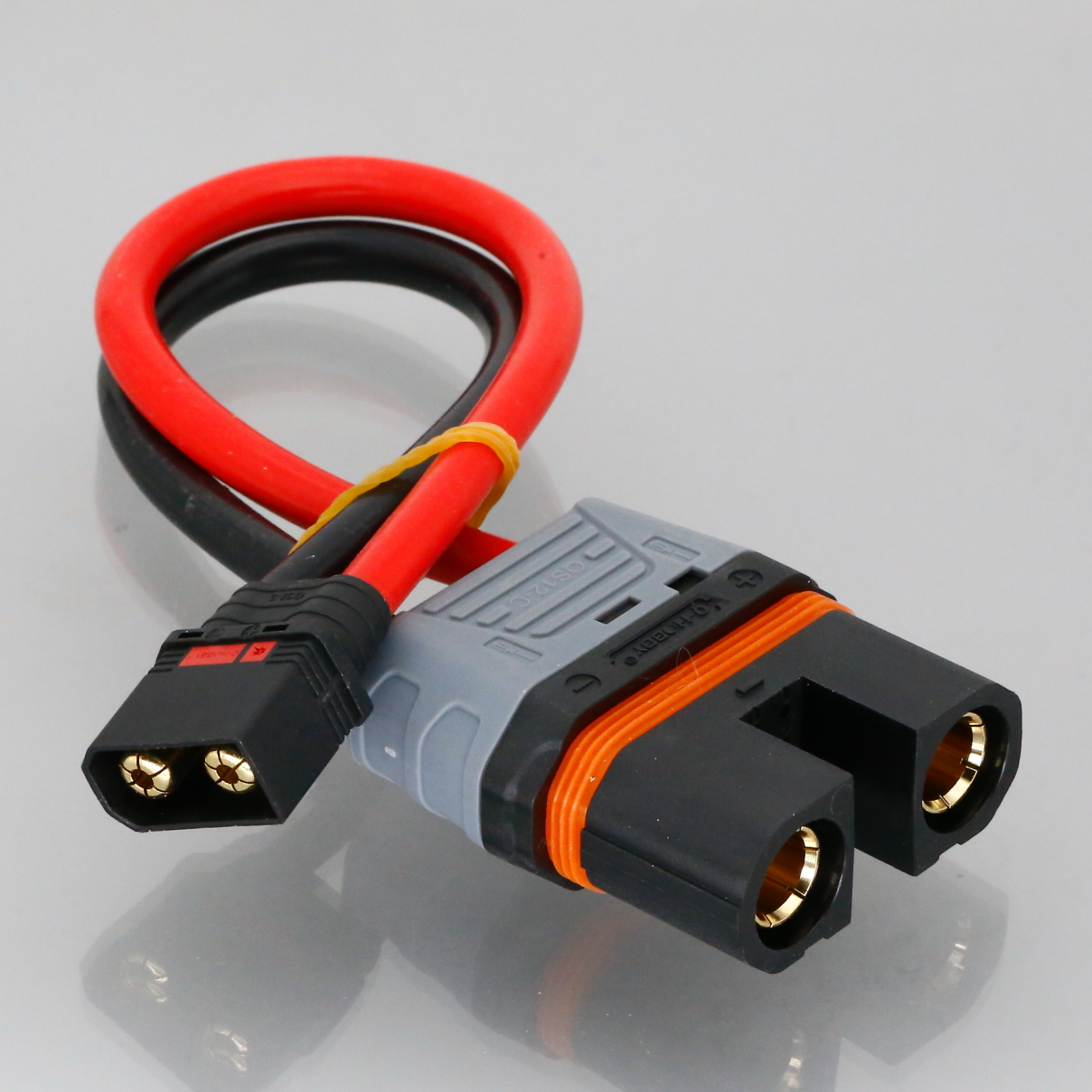 QS8 QS10 to QS12 RC Anti-Spark Connector 6AWG 1FT Heavy Duty Adapter Leads Wire