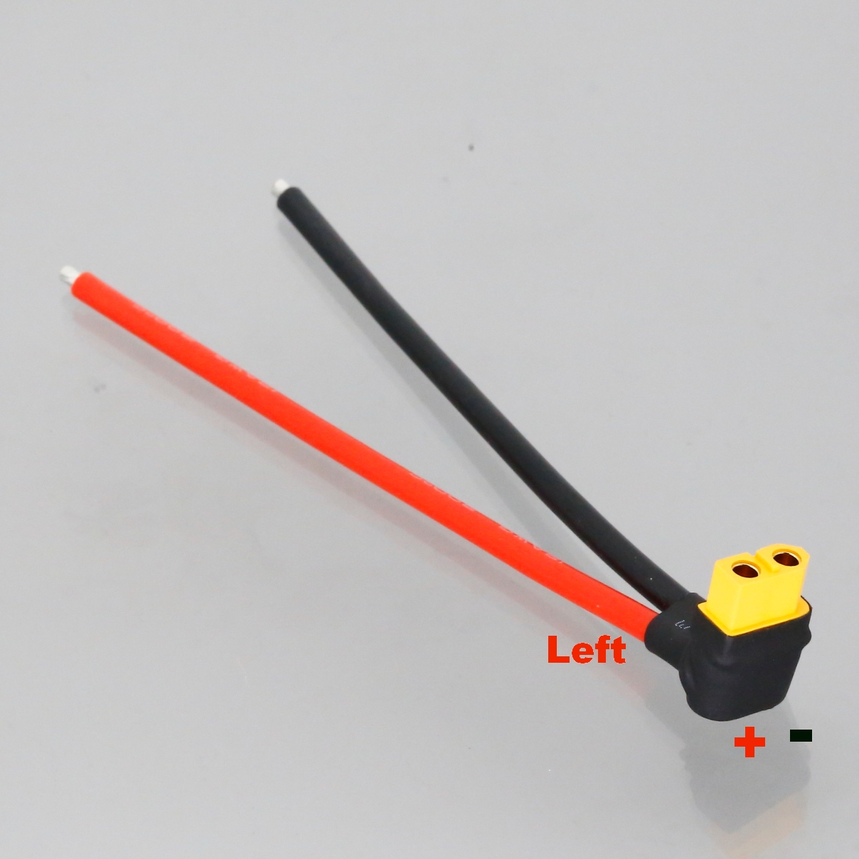 RC Battery Port 90-Degree Turn XT90 XT60 Female Silicone Wire DIY End Soldered