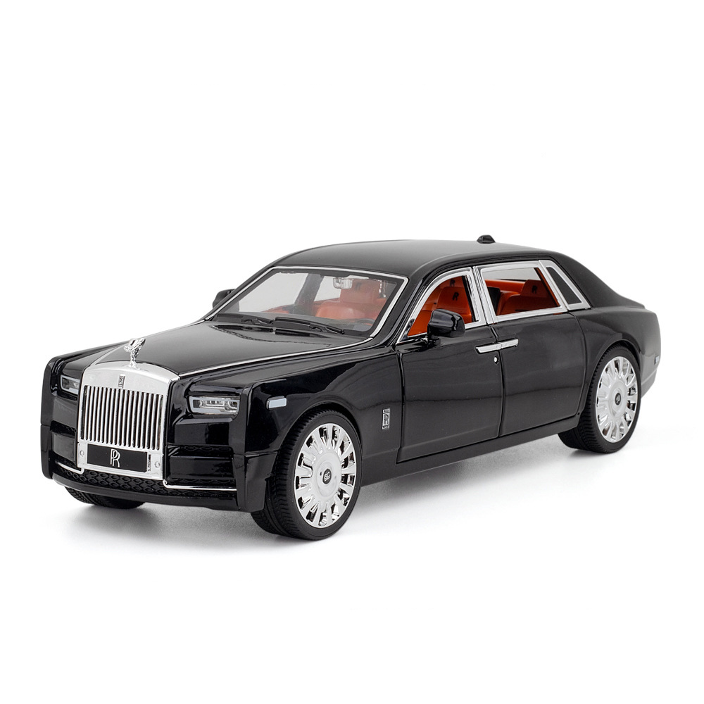 1/20 Scale Rolls-Royce Phantom Model Car Zinc Alloy DieCast Pull Back Toy Gift - Picture 18 of 20