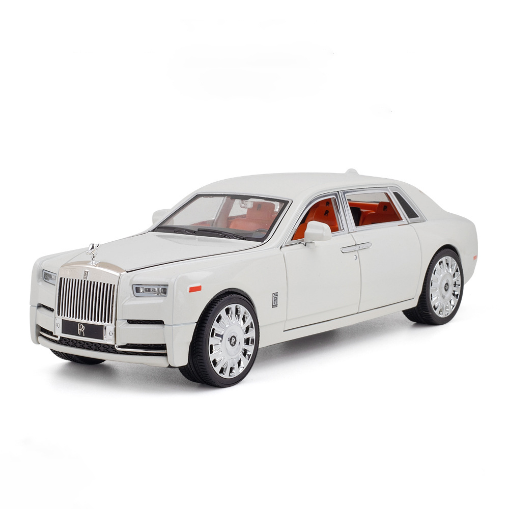 1/20 Scale Rolls-Royce Phantom Model Car Zinc Alloy DieCast Pull Back Toy Gift - Picture 19 of 20