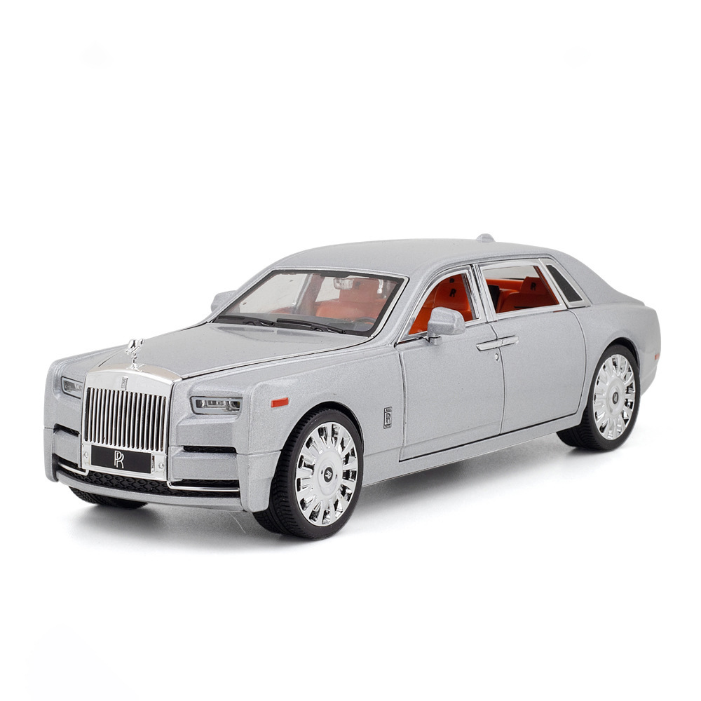 1/20 Scale Rolls-Royce Phantom Model Car Zinc Alloy DieCast Pull Back Toy Gift - Picture 20 of 20
