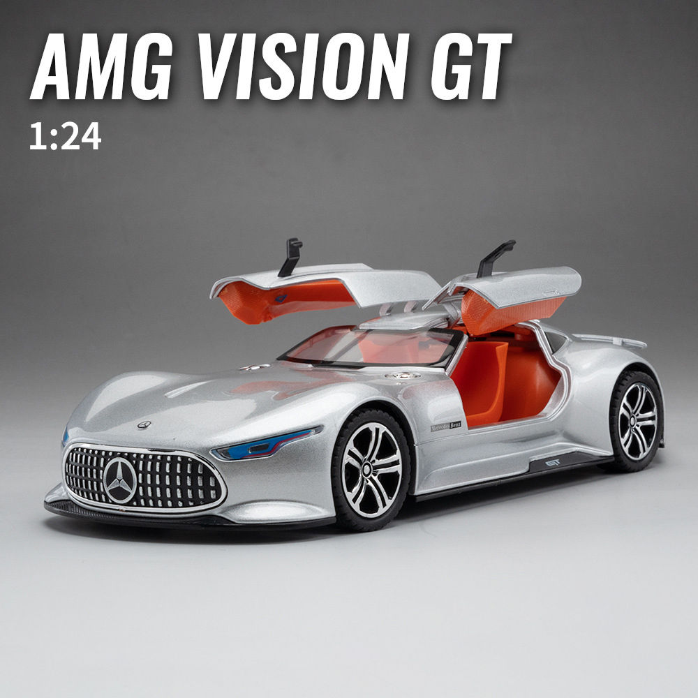 1/24 Mercedes-Benz AMG Vision GT Super Sport Auto Diecast Metall Modell - Picture 12 of 14