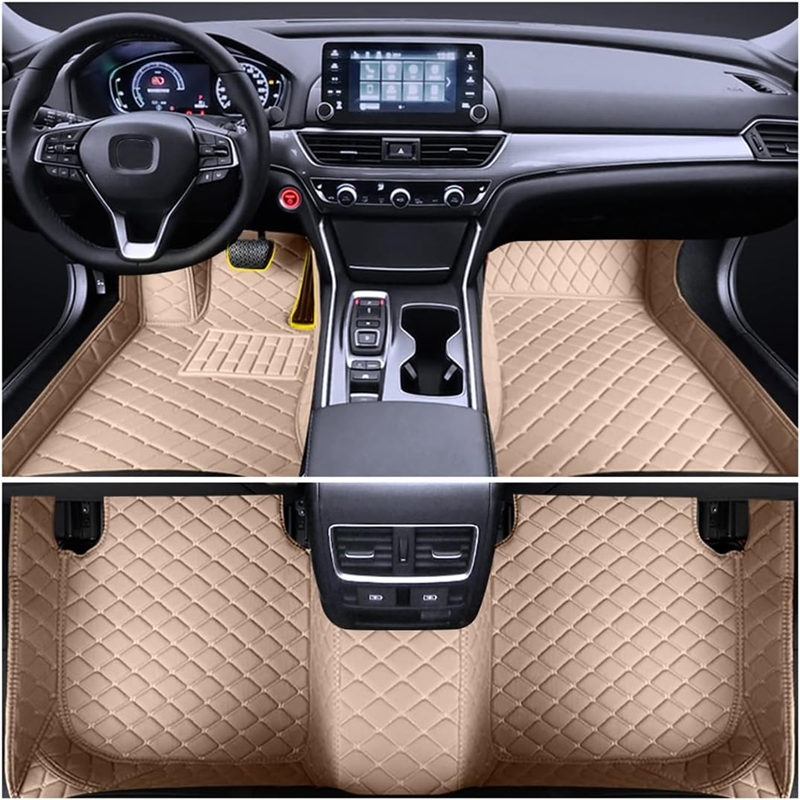 For Cadillac Escalade K2XL Leather Car Floor Mats Custom Carpet Liners Anti Slip