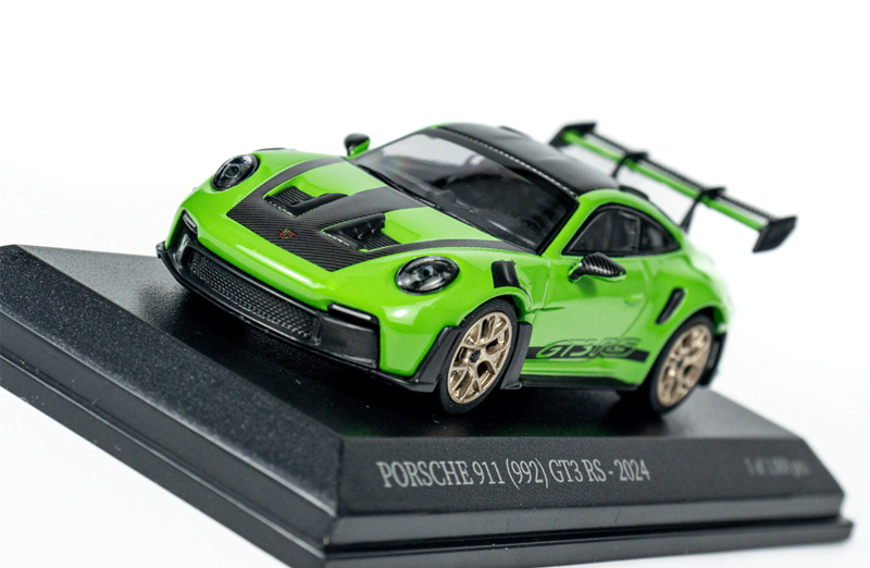 MINICHAMPS 1:64 Porsche 911 (992) GT3 RS 2024 Sportwagen Modell Auto Sammlung - Bild 19 von 41