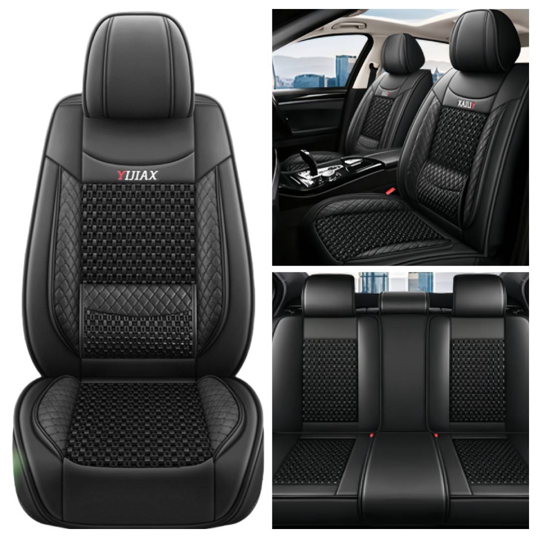5-Seater Car Seat Cover Pu Leather,For Peugeot 208 2008 308 3008 308GT 508 5008 - Picture 19 of 23
