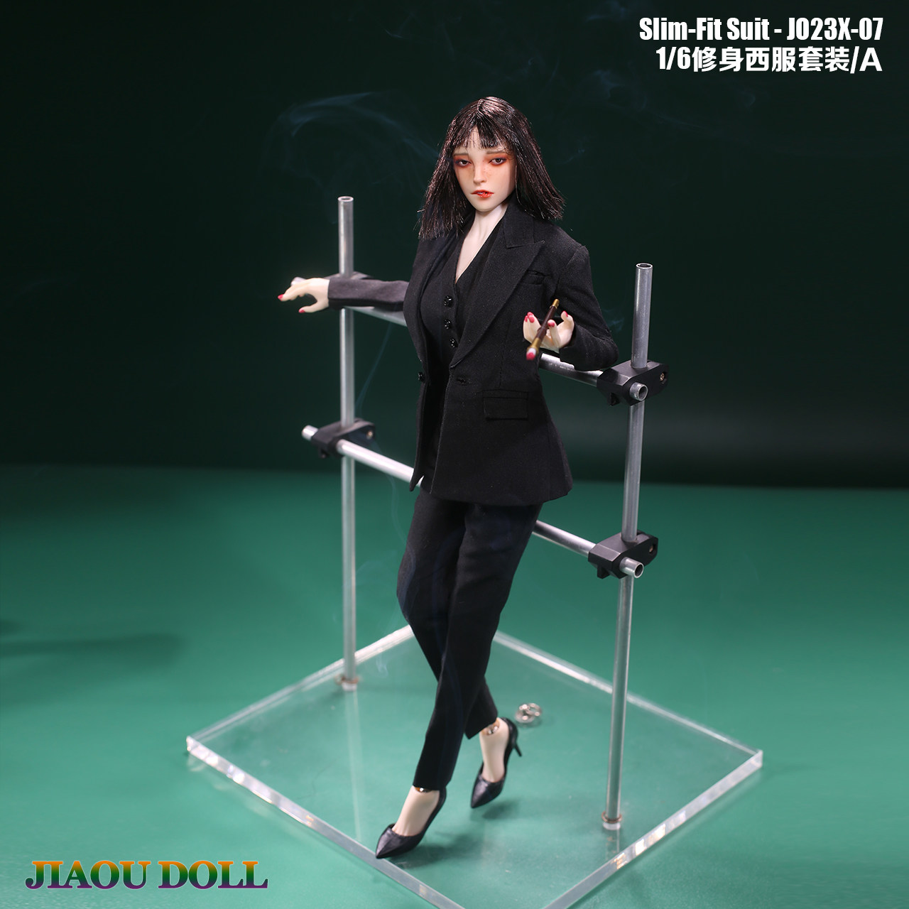 JO23X-07 1/6 Slim Fit Business Suit Outfit For 12 Inch Female Action Figure