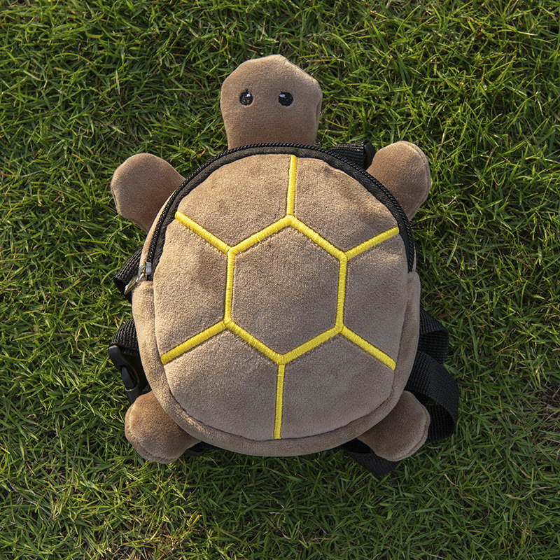 Cute Plush Turtle Shaped Pet Carrier Backpack For Cat And Small/Medium Dog - Picture 12 of 13