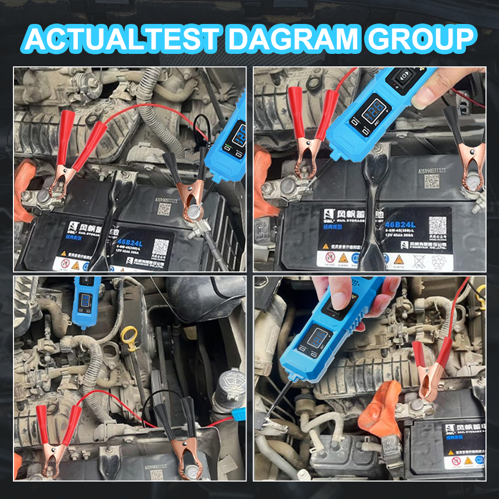 6-48V Digital Automotive Car Power Circuit Electrical Tester Probe Test w/ Light - Picture 10 of 23