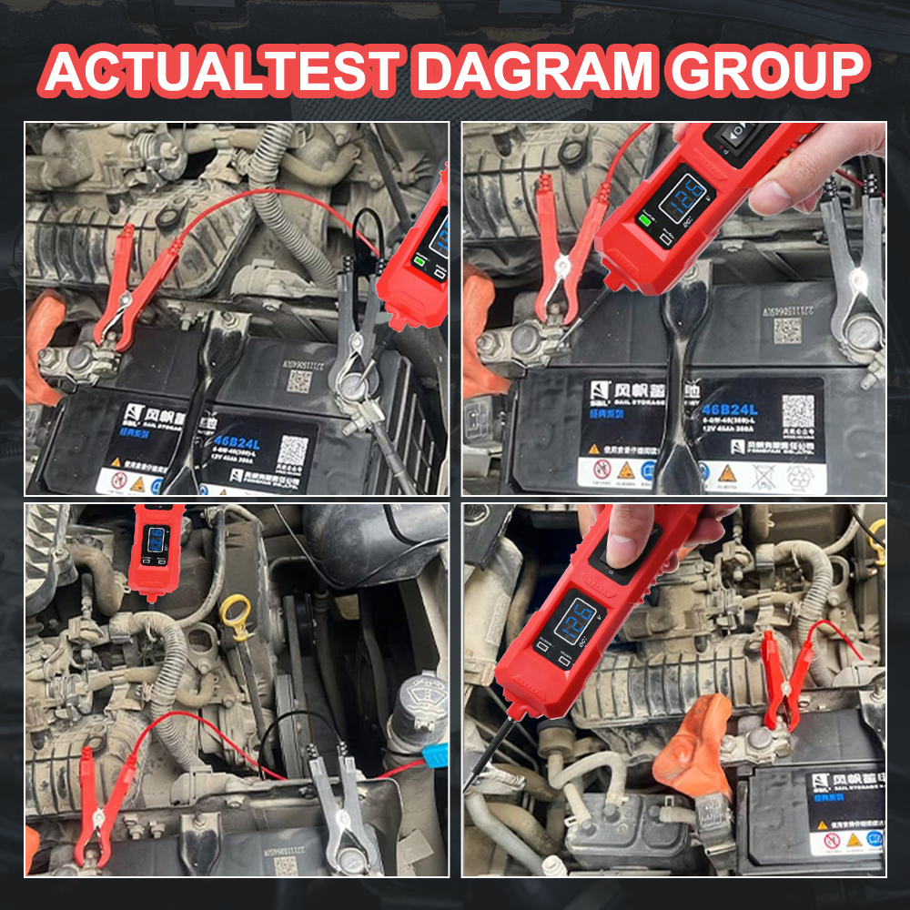 6-48V Digital Automotive Car Power Circuit Electrical Tester Probe Test w/ Light - Picture 21 of 23