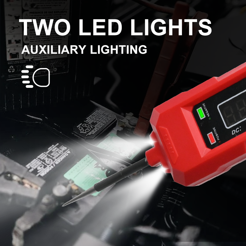 6-48V Digital Automotive Car Power Circuit Electrical Tester Probe Test w/ Light - Picture 23 of 23