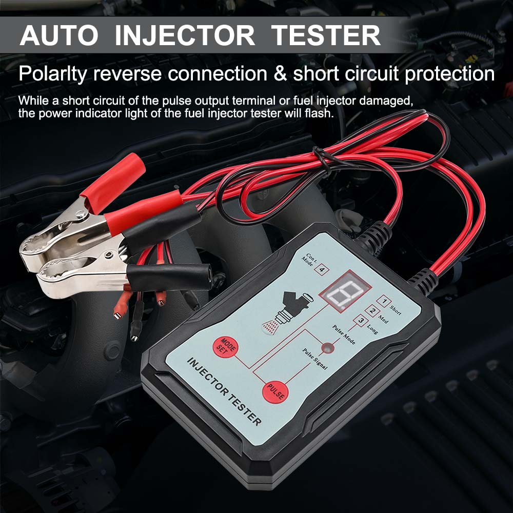 Universal Fuel Injector Tester Car Cleaner Tool Kit DIY Cleaning Tool Kit Set