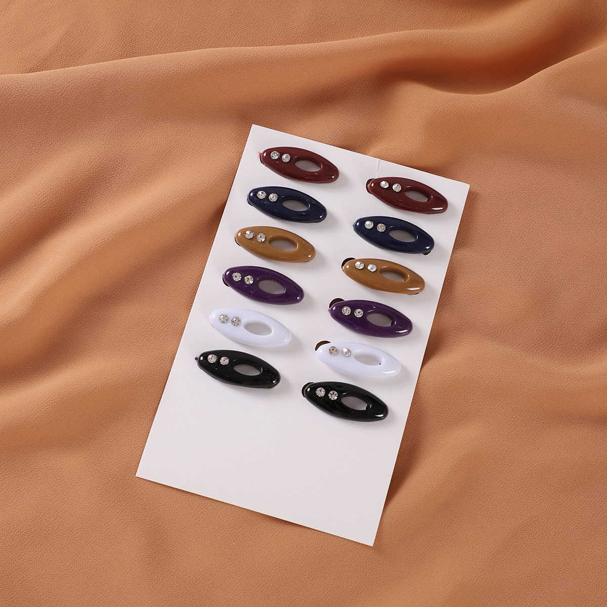 Fashion Rhinestone Safety Pin Brooch Shawls Scarf Multicolour Colour Brooches - Picture 16 of 16