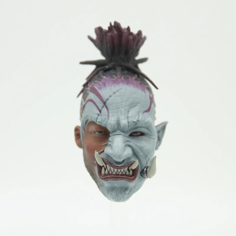 1:6 Howard Head Sculpt Normal Monster Ver. Carved Model Fit 12inch Action Figure - Picture 19 of 20