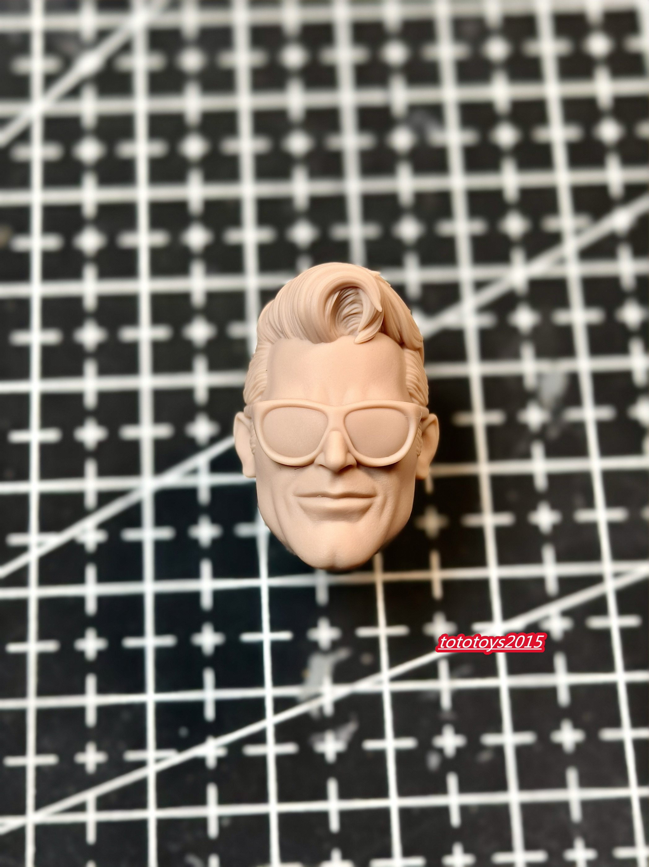 1:4 1:6 1:12 1:18 Patrick Plastic Man Head Sculpt For Male Action Figure Body - Picture 24 of 28