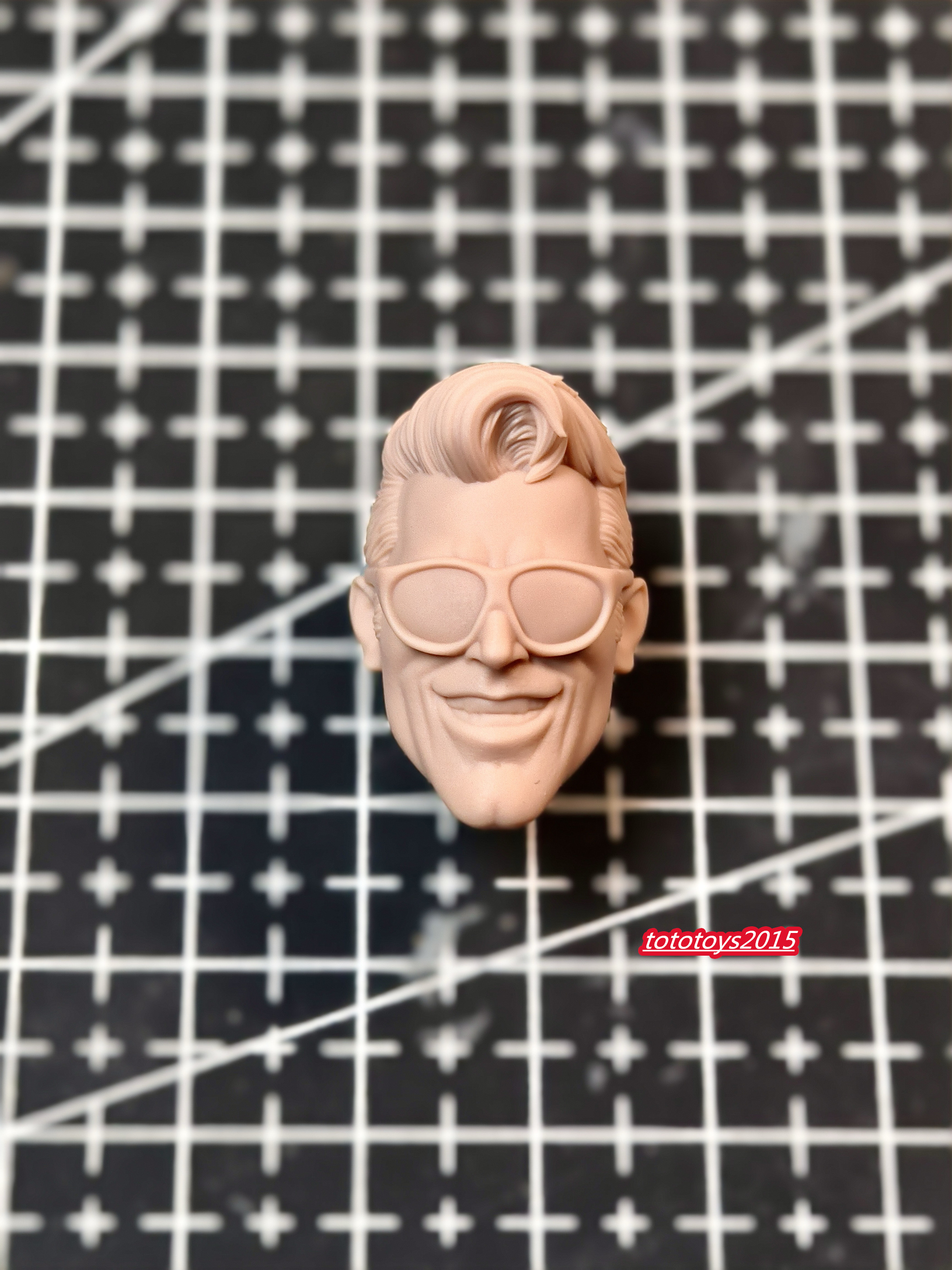 1:4 1:6 1:12 1:18 Patrick Plastic Man Head Sculpt For Male Action Figure Body - Picture 25 of 28