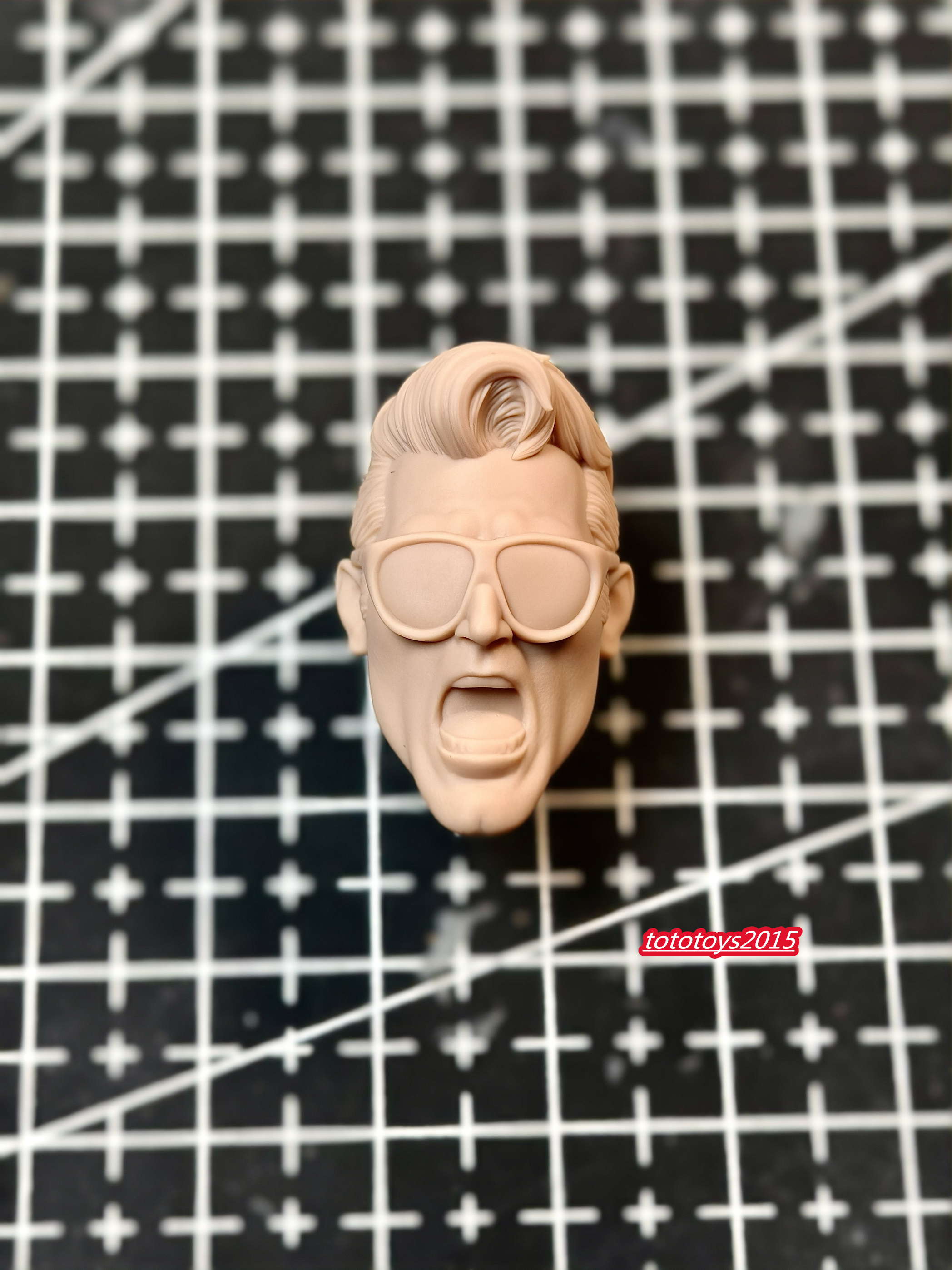 1:4 1:6 1:12 1:18 Patrick Plastic Man Head Sculpt For Male Action Figure Body - Picture 26 of 28