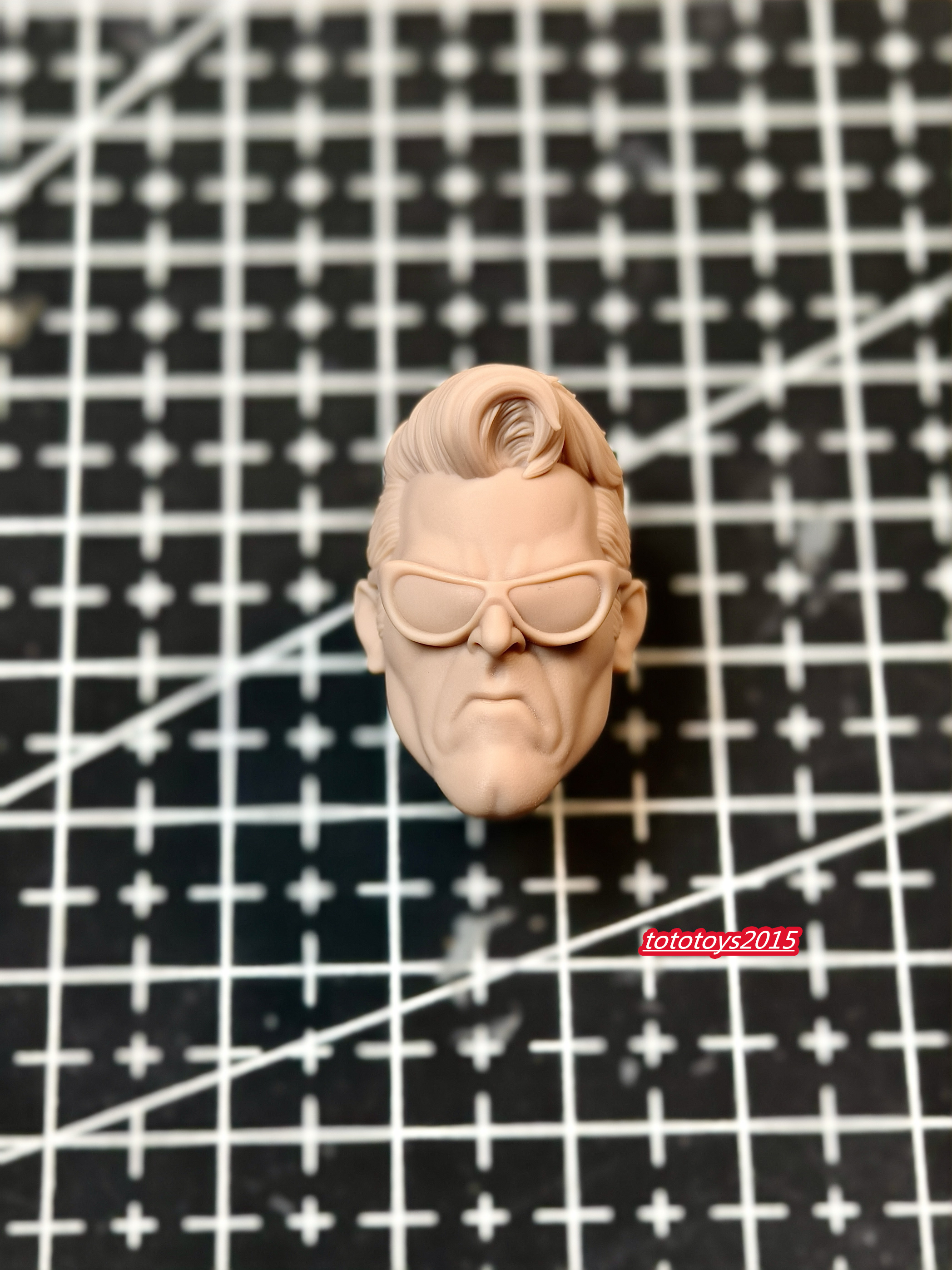 1:4 1:6 1:12 1:18 Patrick Plastic Man Head Sculpt For Male Action Figure Body - Picture 28 of 28