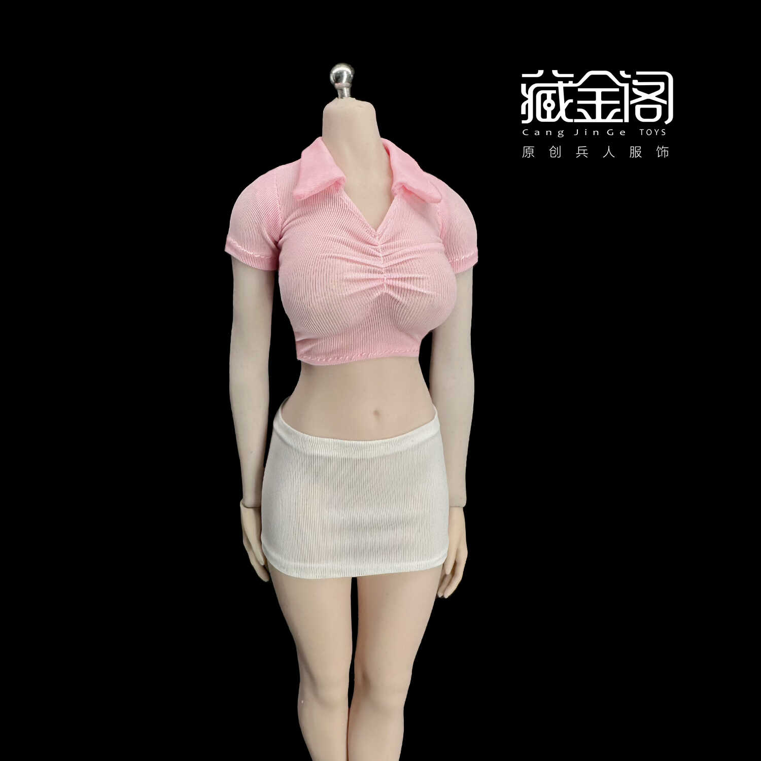 1/6 Tight Top Short Skirt Clothes Fit 12'' Female PH TBL JO AT203 Figure Body