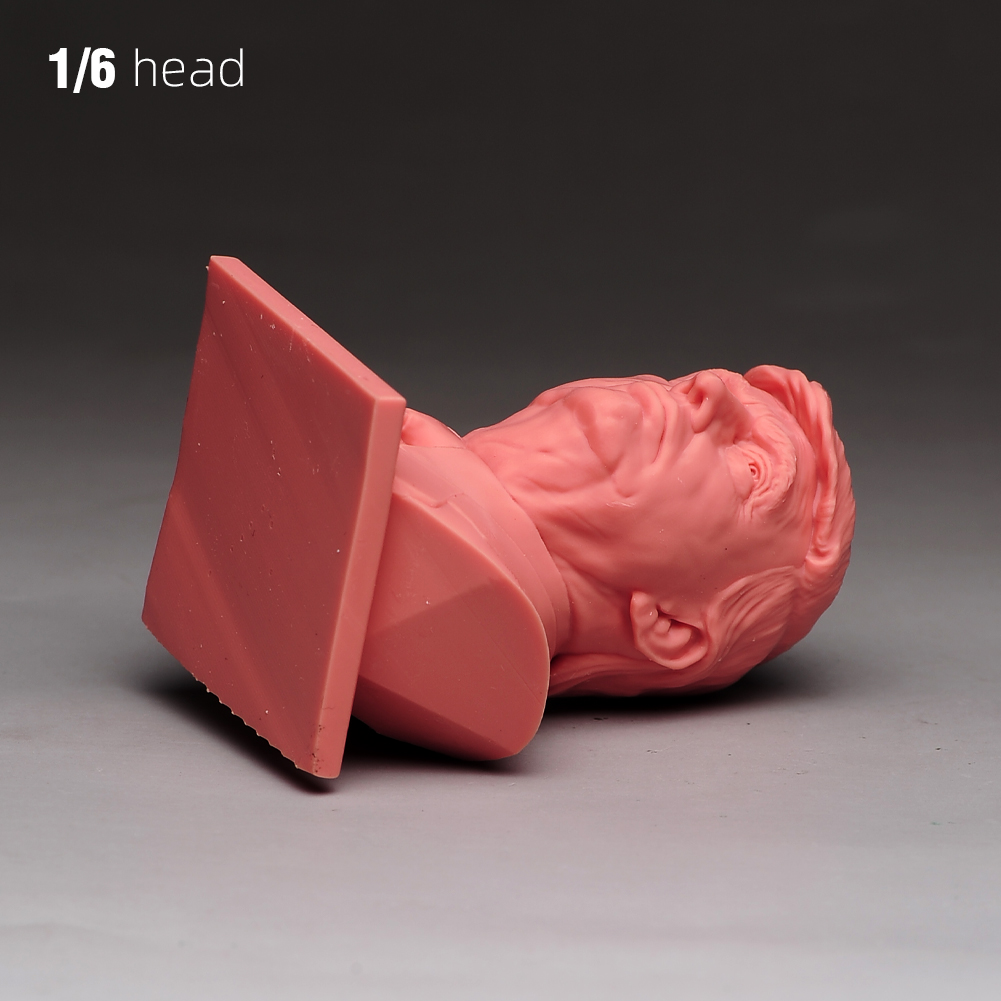 1/6 1/12 1/18 Display Stand Donald Trump President Head Bust For 12'' Male Body