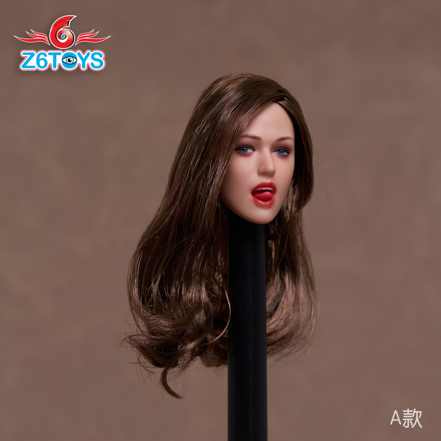 Z6TOYS ZC009 1/6 Moveable Sexy Girl Head Sculpt For 12" Female PH Figure Body