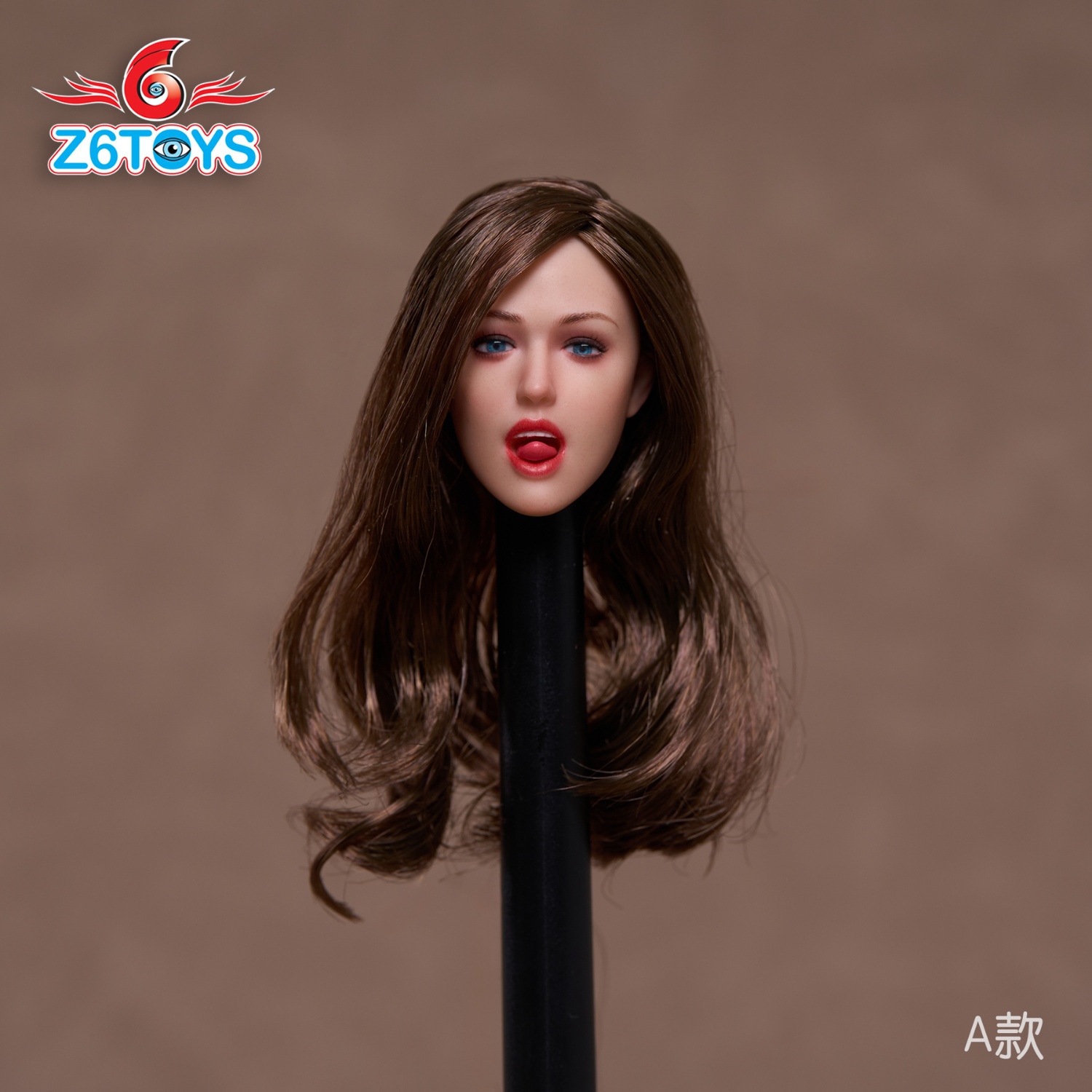 Z6TOYS ZC009 1/6 Moveable Sexy Girl Head Sculpt For 12" Female PH Figure Body