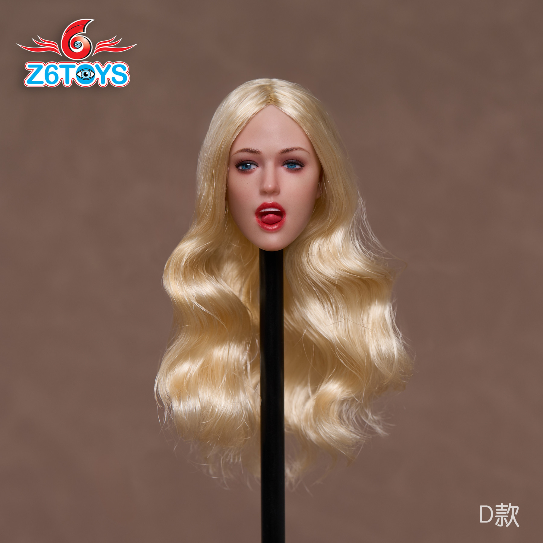 Z6TOYS ZC009 1/6 Moveable Sexy Girl Head Sculpt For 12" Female PH Figure Body