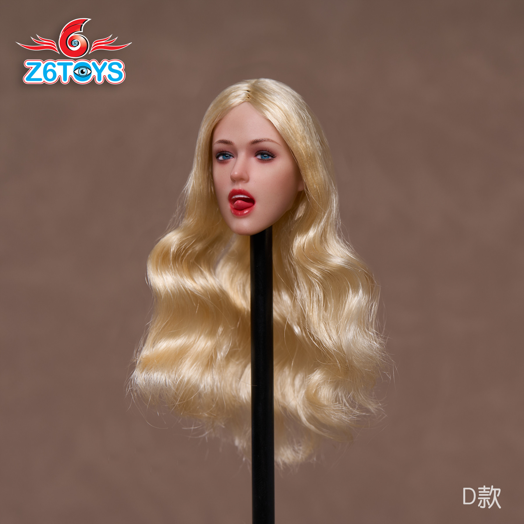 Z6TOYS ZC009 1/6 Moveable Sexy Girl Head Sculpt For 12" Female PH Figure Body