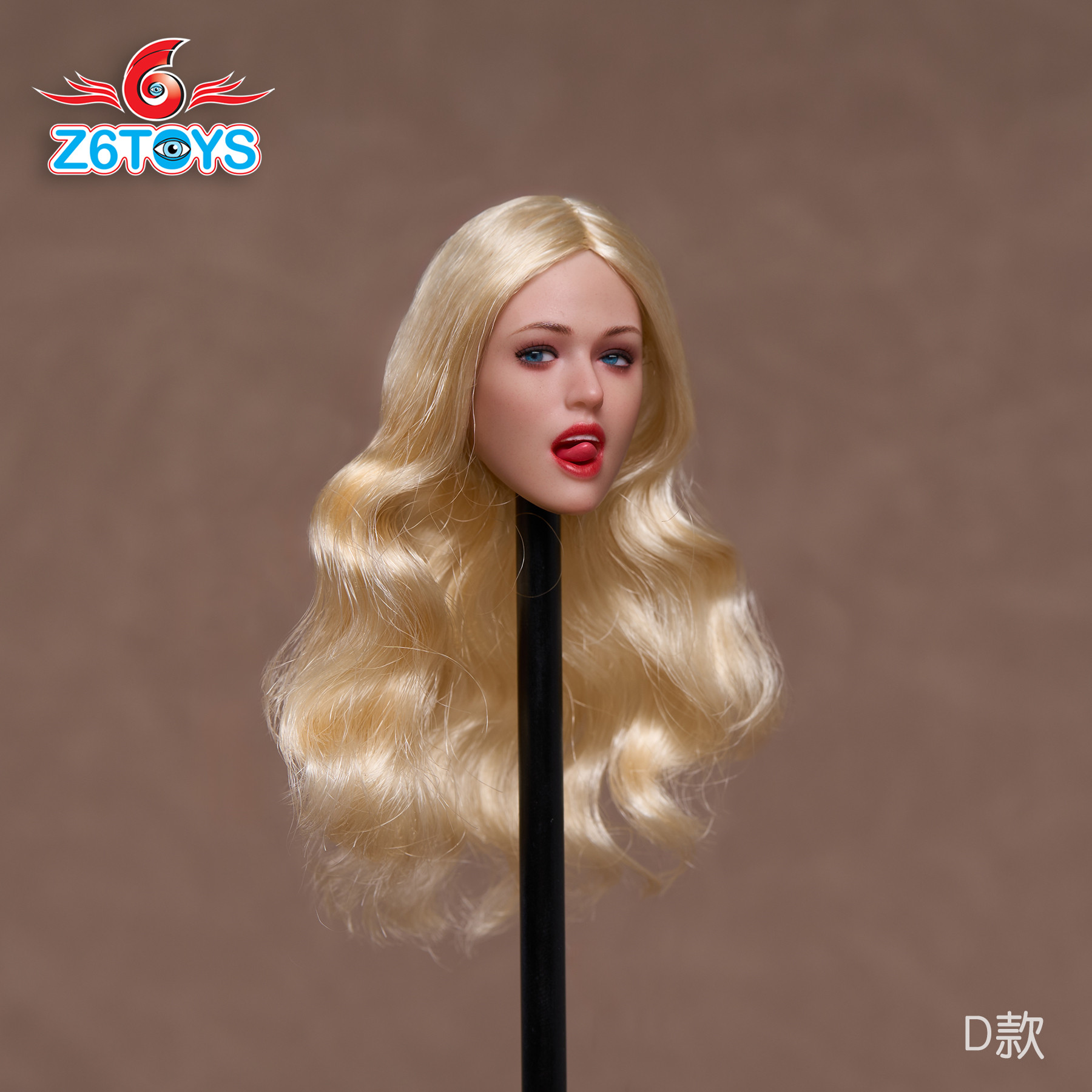 Z6TOYS ZC009 1/6 Moveable Sexy Girl Head Sculpt For 12" Female PH Figure Body