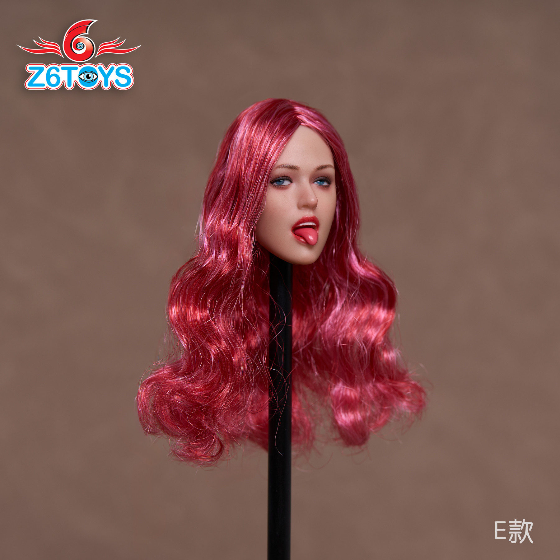 Z6TOYS ZC009 1/6 Moveable Sexy Girl Head Sculpt For 12" Female PH Figure Body