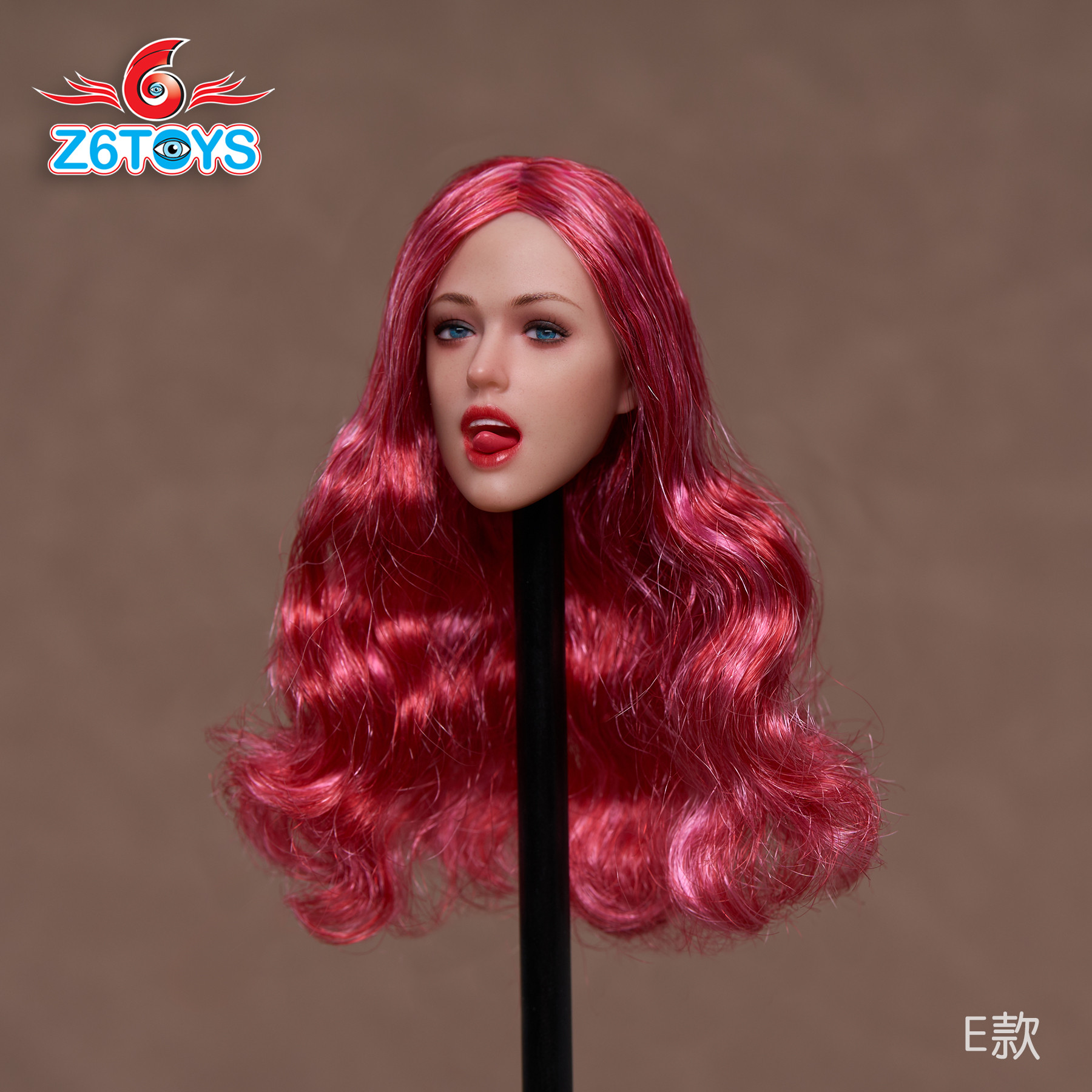 Z6TOYS ZC009 1/6 Moveable Sexy Girl Head Sculpt For 12" Female PH Figure Body