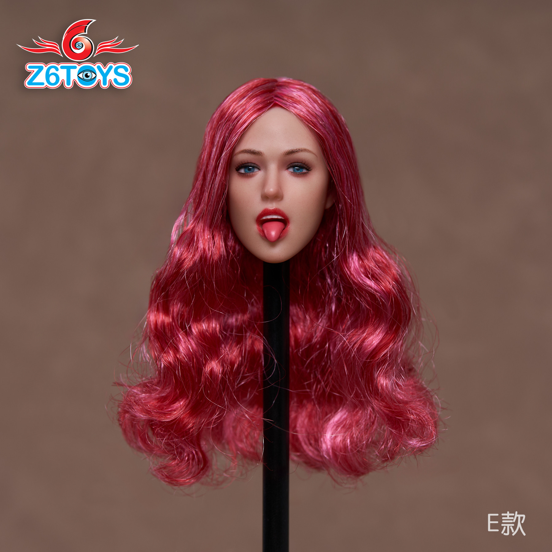 Z6TOYS ZC009 1/6 Moveable Sexy Girl Head Sculpt For 12" Female PH Figure Body