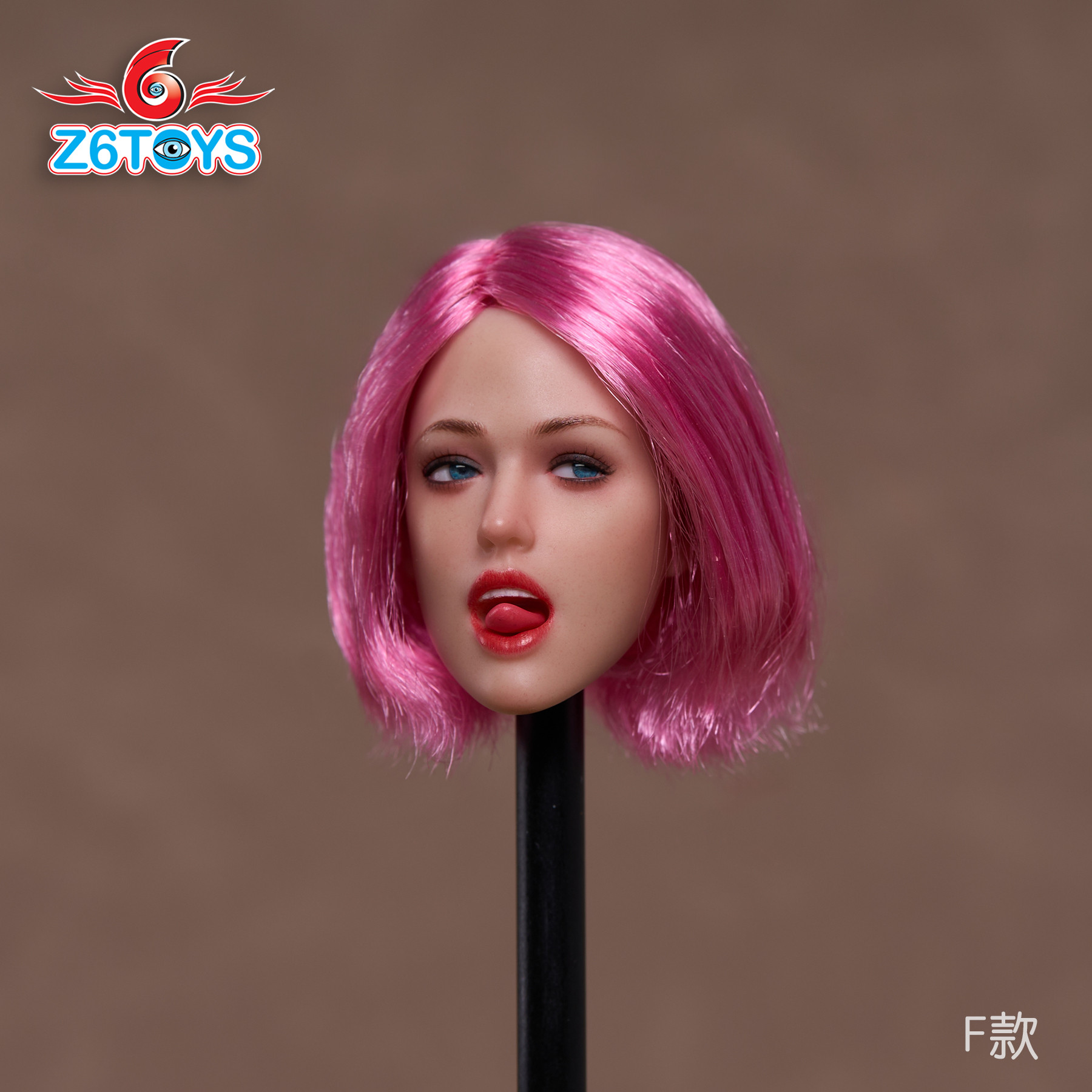 Z6TOYS ZC009 1/6 Moveable Sexy Girl Head Sculpt For 12" Female PH Figure Body