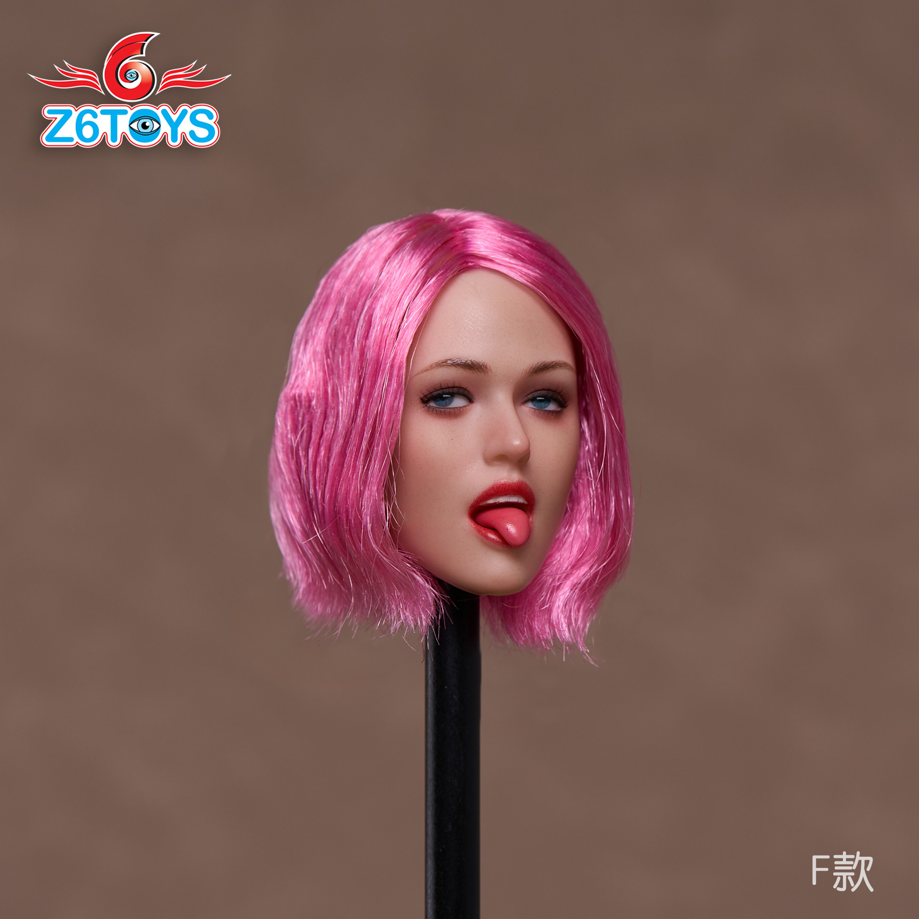 Z6TOYS ZC009 1/6 Moveable Sexy Girl Head Sculpt For 12" Female PH Figure Body